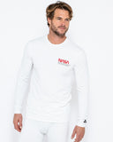 Men's Explorer Base Layer Set - White NASA