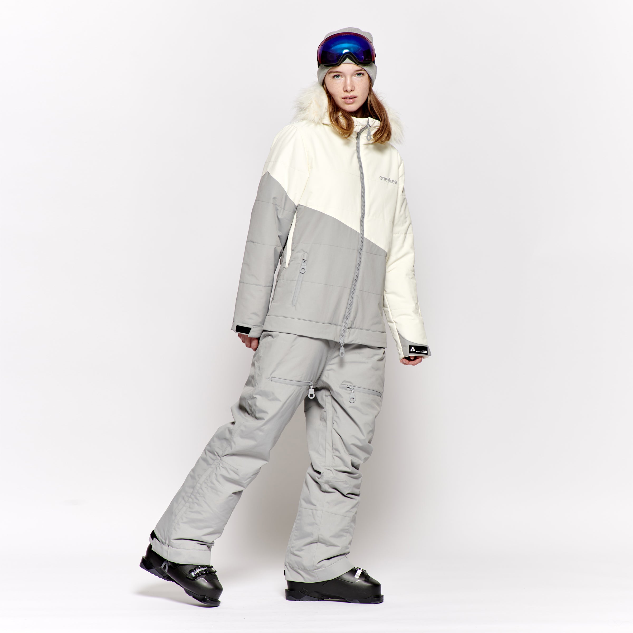 Women's 2-in-1 Snow Suit, Grey