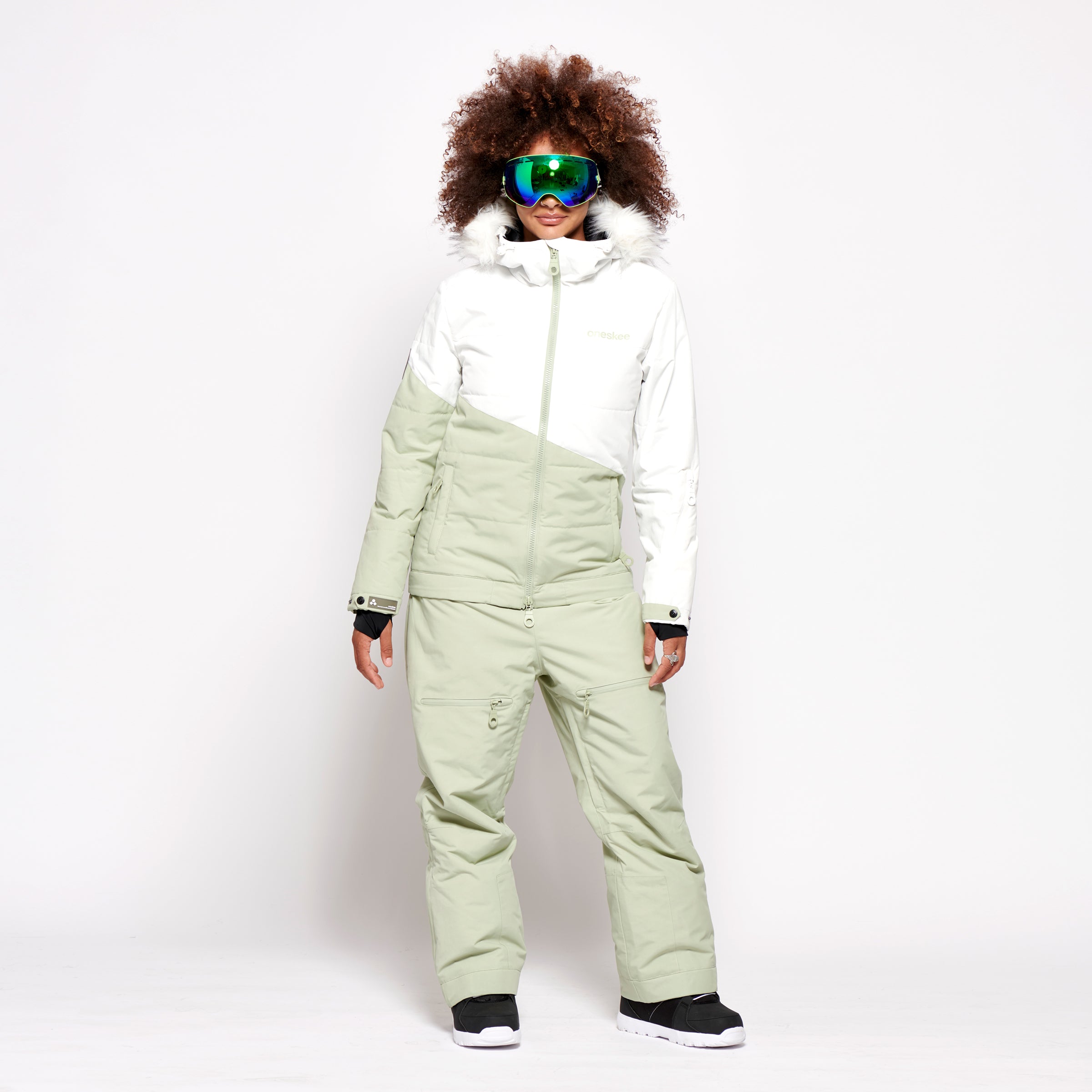 K_yksts snow 専用green clothing Green Snowsuits - Oneskee US