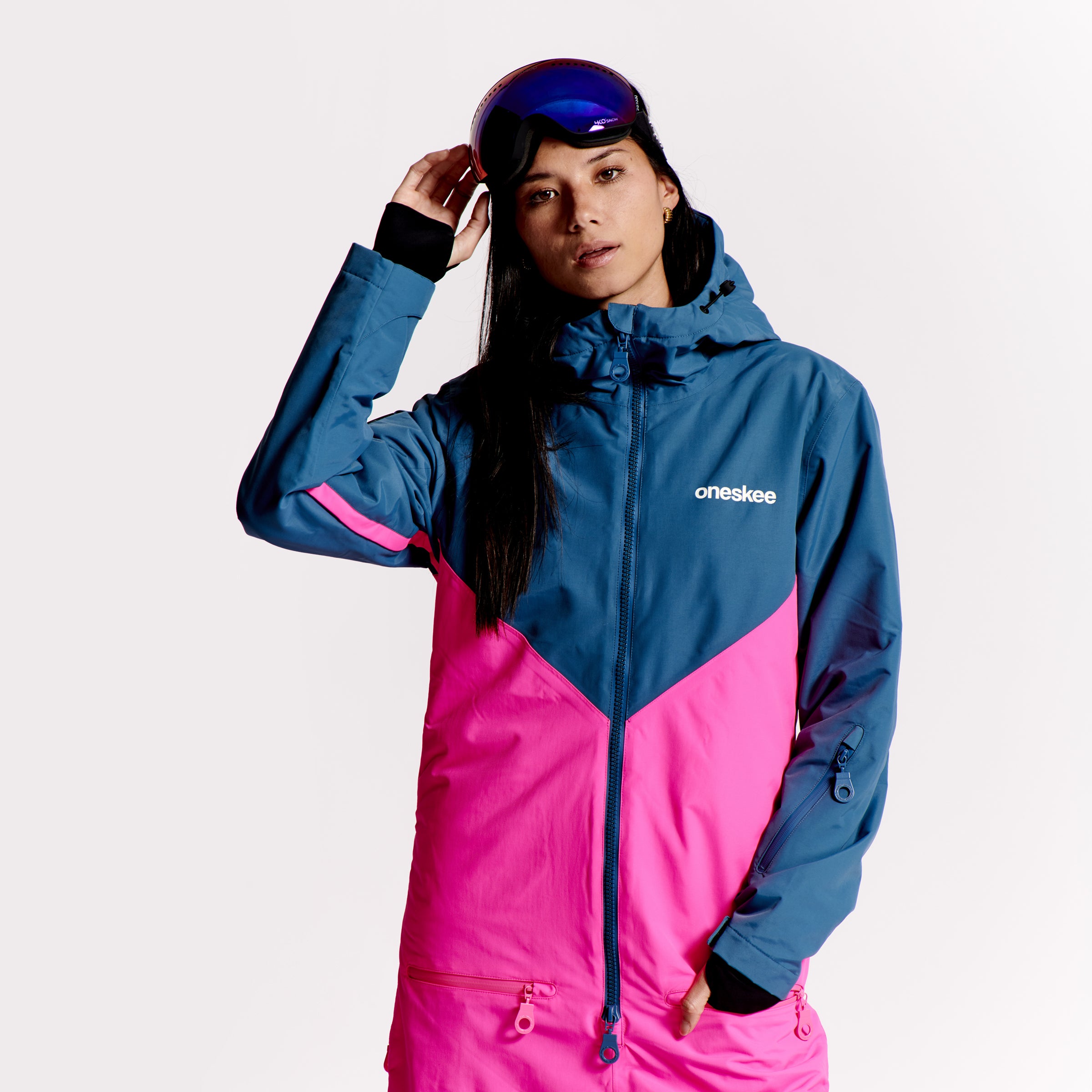 Women s Snow Suit Neon Pink
