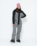 Women's Snow Suit, Zebra