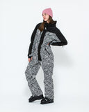 Women's Snow Suit, Zebra