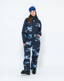 Women's Snow Suit, Blue Forest