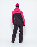 Women's Snow Suit, Cherry & Raspberry