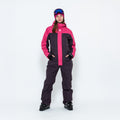 Women's Snow Suit, Cherry & Raspberry