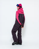 Women's Snow Suit, Cherry & Raspberry