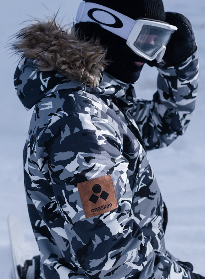 Snow 2025 camo parka