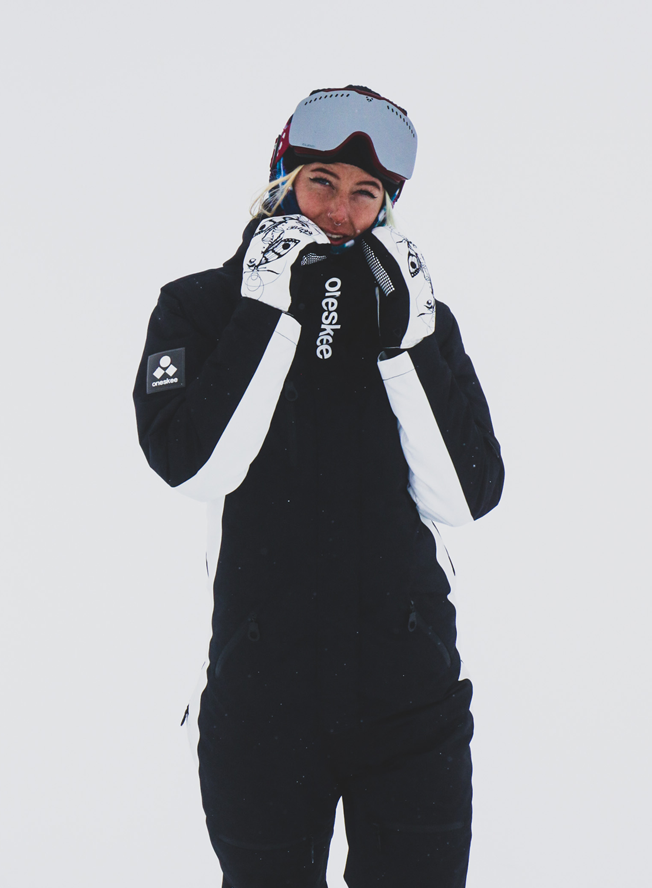 nrt1108 Oneskee Mark V Ski Suit(USED) Women's Snow Suit, Black